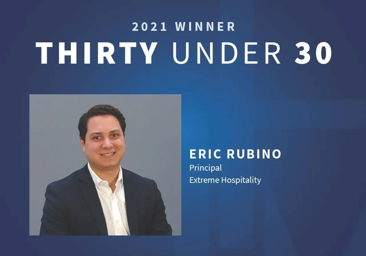 Eric A. Rubino named Thirty Under 30 by Hotel Management Magazine
